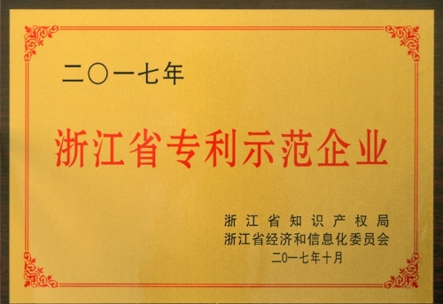 浙江省專利示范企業
